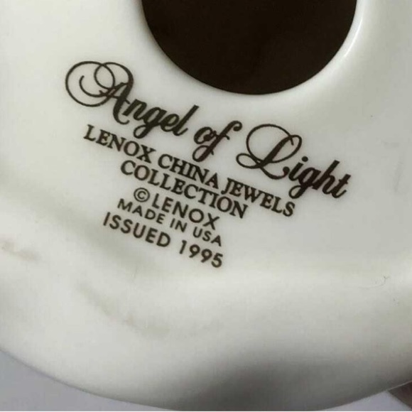 LEMAX Angel of Harmony, Light & Love. Porcelain. Jewels collection. 9” - Picture 5 of 6